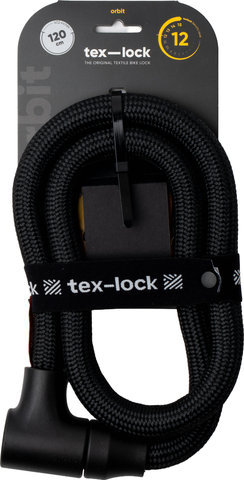 tex-lock orbit chain lock - onyx black | 100 cm