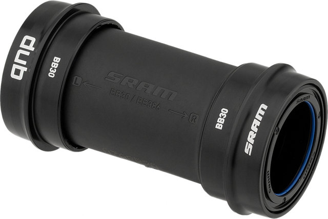 SRAM Eje de pedalier DUB BB30 Road Wide 68 mm - black/BB30