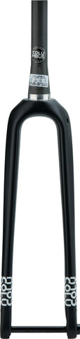 Columbus Futura Gabel Cross - black matt/1 1/8" - 1,5" tapered/28"/12 mm Steckachse/100 mm