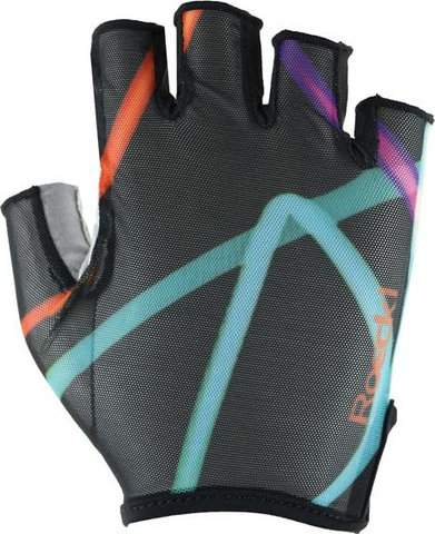 Roeckl Half-finger gloves - black shadow/6.5