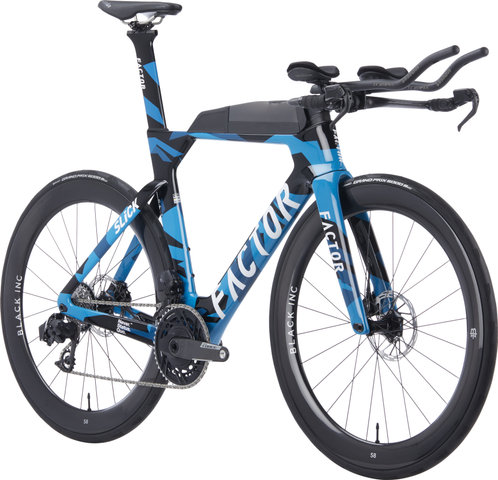 Factor Slick 2.0 Force PM Triathlon Bicycle - nebula blue/43 mm/M/28"