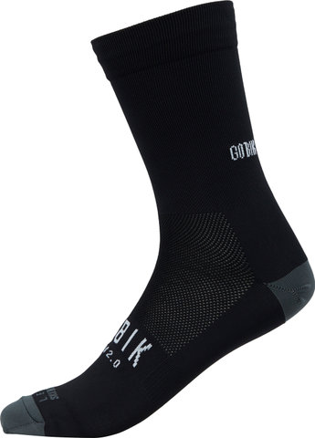 GOBIK Iro 2.0 Socks - black logo/43 - 46