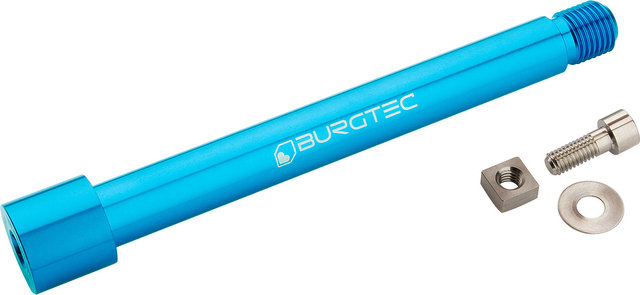 Burgtec Eje pasante para horquillas Fox Racing Shox Boost 2021+ - colorado blue/110 mm
