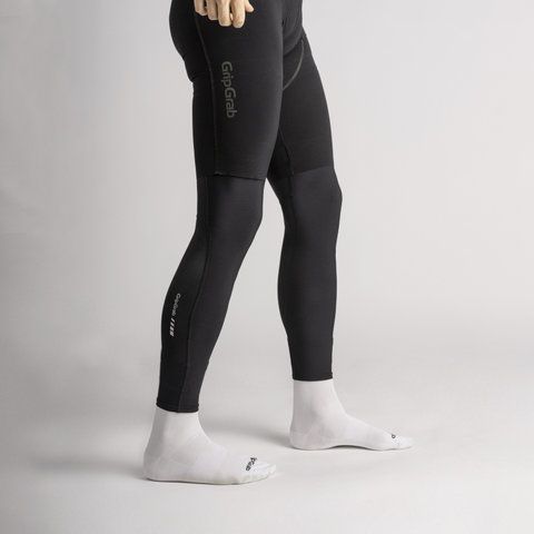 GripGrab PACR Mangas de Pierna Primavera-Otoño - black/L