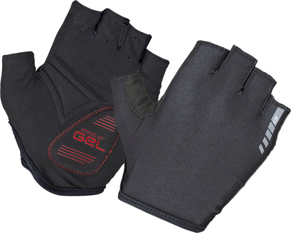 GripGrab Guantes de medio dedo Solara Lightweight Padded Tan Through - black/M