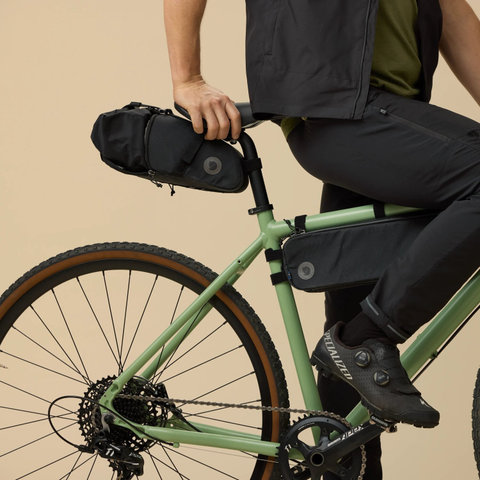 Fjällräven Hoja Seatbag Drybag 16L Saddle Bag - black | 16 l