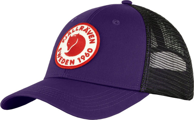 Fjällräven Casquette logo 1960 - dark violet | S/M