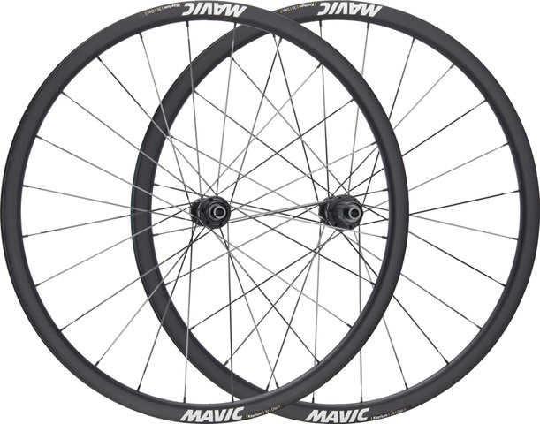 Mavic Set de Roues Ksyrium 30 Disc Center Lock 28" - noir/142 mm/100 mm/28"/Shimano Route/Non Boost/Non Boost