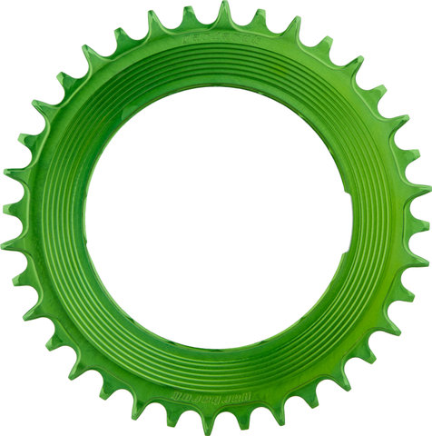 Garbaruk Thread Mount Chainring for SRAM XX/XX SL PM 0mm Round - green/36/36 