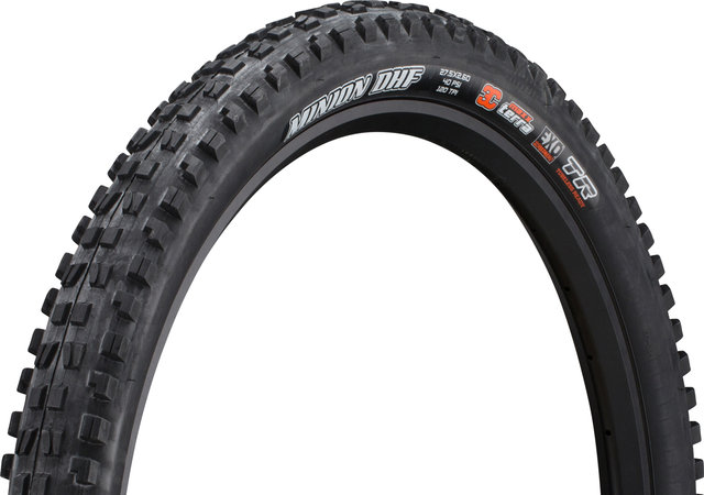 Maxxis Minion DHF 3C MaxxTerra EXO WT TR 27.5+ Folding Tyre - black/27.5 /66 mm/66-584/2.6 