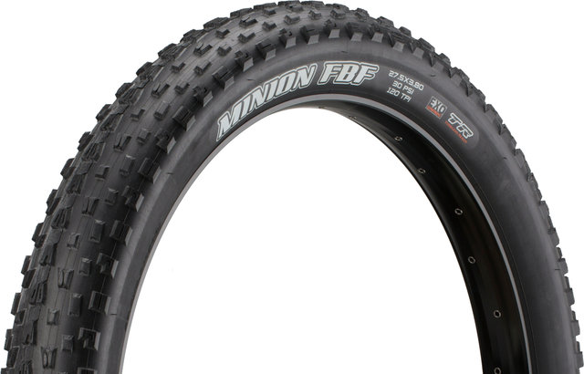 Maxxis Pneu souple Fatbike Minion FBF EXO TR 27,5+ - emballage atelier - noir/97 mm/3.8 /27.5 /97-584 Maxxis Pneu souple Fatbike Minion FBF EXO TR 27,5+ - emballage atelier - noir/97 mm/3.8 /27.5 /97-584