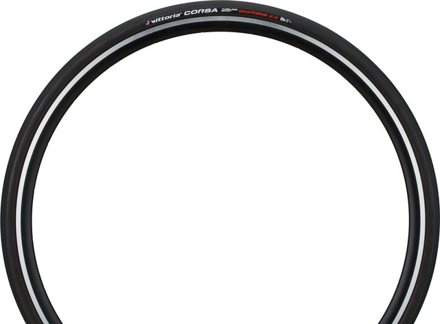 Vittoria Pneu Souple Corsa TLR G2.0 28" - noir | 28 | 25 mm | 25-622