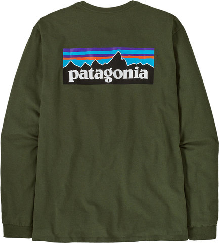 Patagonia P-6 Logo Responsibili-Tee L/S Shirt - torrey pine green/S