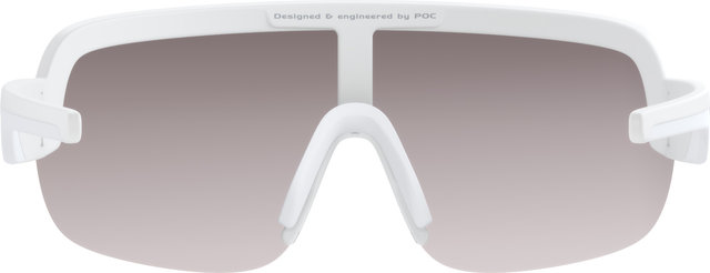 POC Lunettes Aim - hydrogen white/clarity road-sunny silver