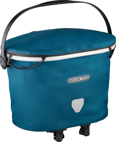 ORTLIEB Corbeille pour Porte-Bagages Up-Town Rack City - petrol/17,5 litres