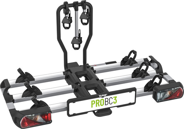 Eufab Porte-Vélo pour l'Attelage de Remorque ProBC3 - noir-argenté