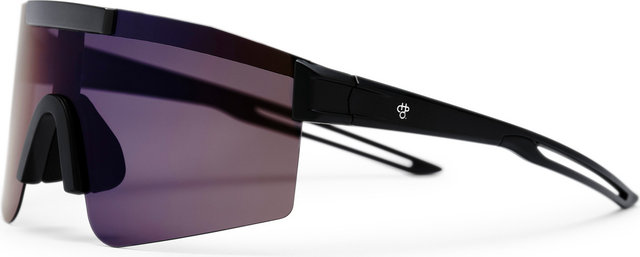 CHPO Lunettes de sport Luca - black/dark purple mirror