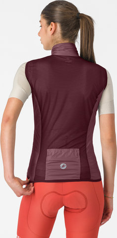 Castelli Aria 2 Damen Weste - deep bordeaux | S