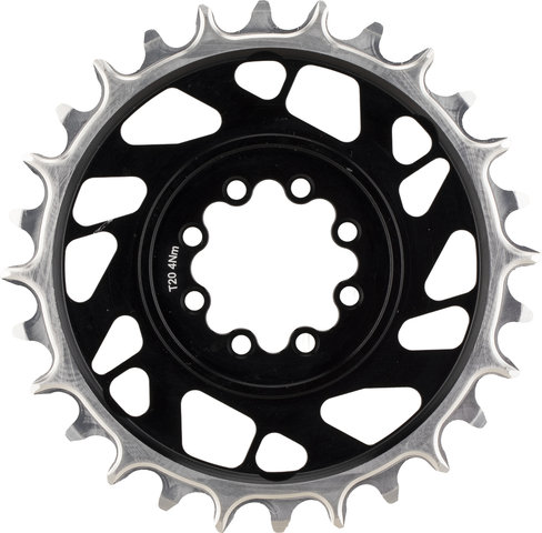 Burgtec plateau SRAM 8 trous thick-thin avec déport de 3 mm - black | 28 | 28 