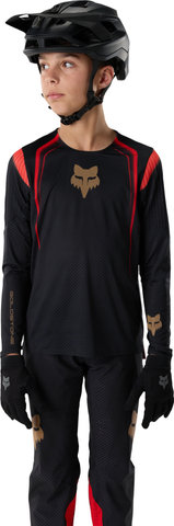 Fox Head Flexair Goldstone SE L/S Trikot Kinder - schwarz | S