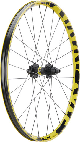 Mavic Set de Roues Deemax DH Yellow Limited Ed. Disc 6 trous 29" / 27,5" - jaune/SRAM XD/Boost/110 mm/29" (avant), 27,5" (arrière)/110 mm/SRAM XD/110 mm/Non Boost/roue avant uniquement