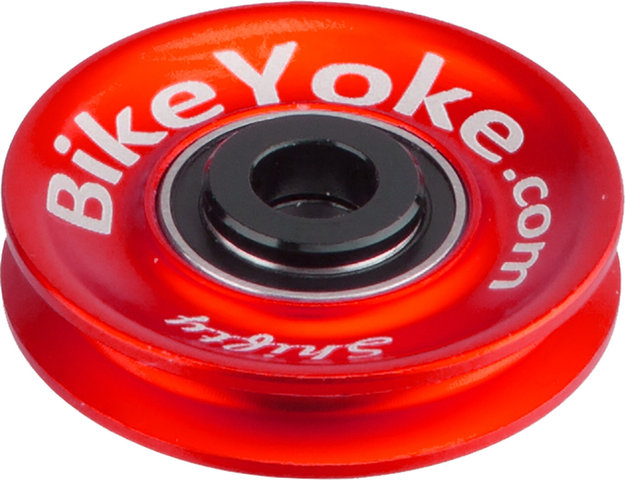 BikeYoke Guía de cable de cambios Shifty para GX1 / X1 / X01 / XX1 / Eagle - red
