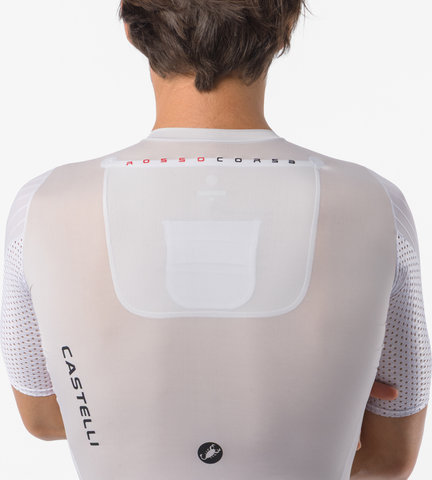 Castelli traje de contrarreloj PR 3 S/S Speed Suit - white-black | M