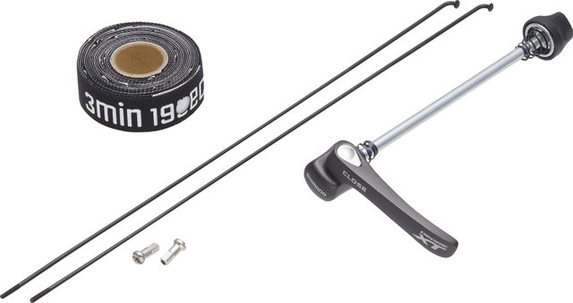 bc basic Trail XT Disc Center Lock 26" Laufrad - schwarz | 100 mm | 26" | 100 mm | 100 mm | Non Boost | Non Boost