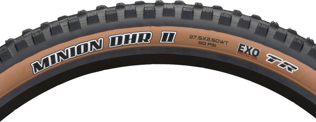 Maxxis Minion DHR II Dual EXO WT TR Skinwall 27,5" Faltreifen - skinwall/27.5 "/61 mm/61-584/2.4 "