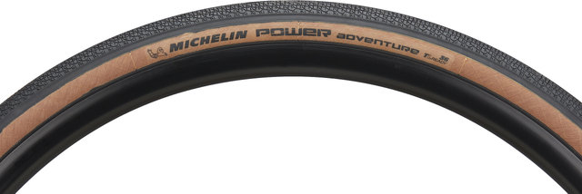 Michelin Pneu Souple Power Adventure TS Competition TLR 28" - noir-brun/28 /36 /36-622