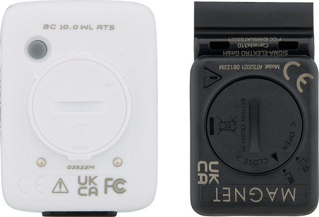 Sigma BC 10.0 ATS wireless Tacho - schwarz