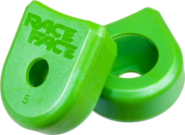 Race Face Crank Boots Kurbelschutz Small - green Race Face Crank Boots Kurbelschutz Small - green