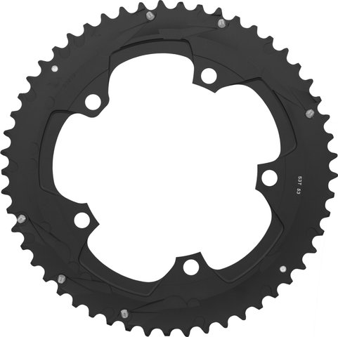 SRAM Red B2 X-Glide B2, 2-Pin, 5-arm, 130 mm BCD Chainring - blast black/53 
