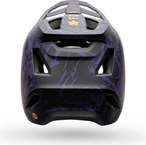 Fox Head Youth Rampage Image Print MIPS Full-face Children's Helmet - plum | 51 - 52 cm