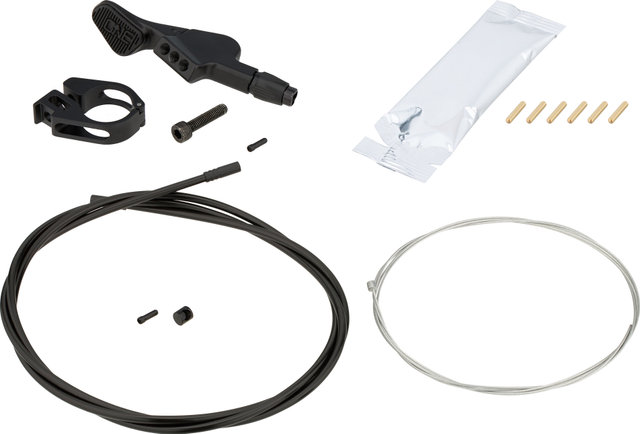 OneUp Components Tige de Selle Dropper Post V2 150 mm avec Télécommande V3 Pince - black | 0 mm | 405 mm | 31,6 mm | Collier fendu | V3