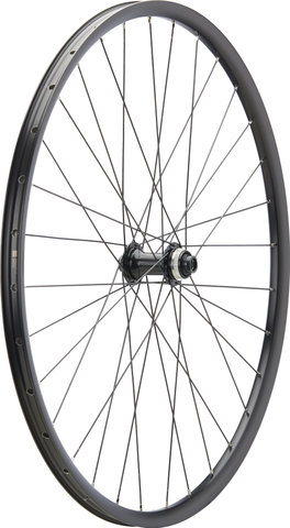 bc basic Set de Roues Mountain Deore Disc Center Lock P-22 29" - noir | set de 29" (avant 15x100 + arrière 12x142) Shimano Micro Spline