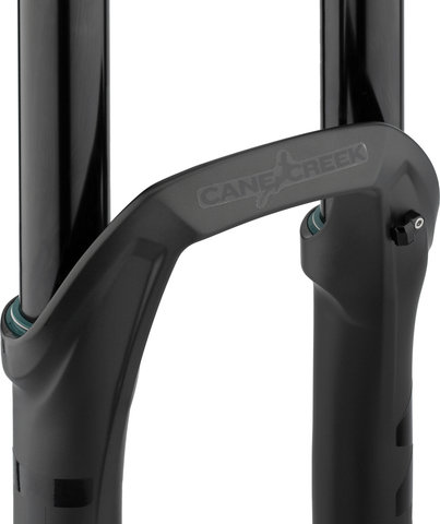 Cane Creek Fourche à Suspension Helm MKII Air 29" Boost - gloss black/Axe Traversant 15 mm/150 /51 /1 1/8" - 1,5" tapered/29"/110 mm