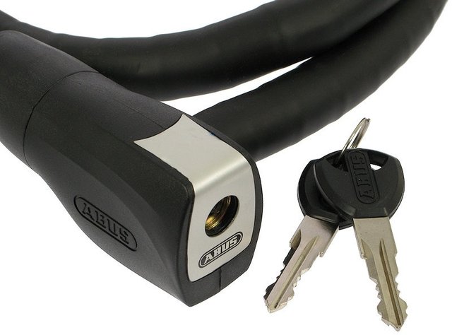 Centuro 860 Armoured Cable Lock - black/110 cm