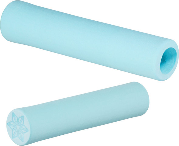 Supacaz Supalite Grip Handlebar Grips - celeste