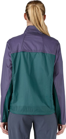 Patagonia Pullover Anorak pour Dames Houdini Stash 1/2 Zip - wetland blue-solstice purple/S