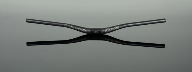 Renthal V3 Fatbar Lite Carbon 35 30 mm Riser Lenker - carbon-gold/760 mm