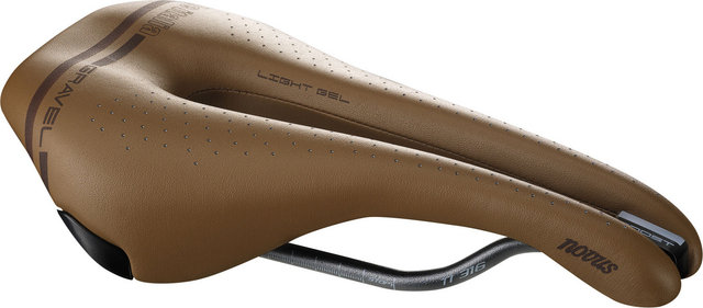 Selle Italia Novus Boost Gravel Heritage Superflow Sattel - braun/S