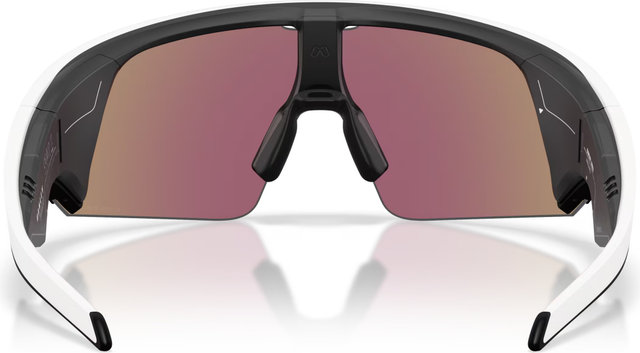 Oakley Vanguard Meta AI Sports Glasses - white | prizm sapphire