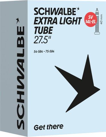Schwalbe Schlauch 14L-EL für 27,5" - universal | 54-584 bis 75-584 | SV | 40 mm