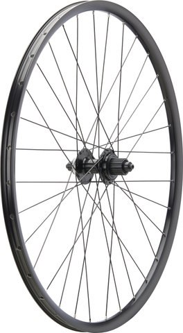 bc basic Set de Roues Mountain Deore Disc Center Lock P-22 29" - noir | set de 29" (avant 15x100 + arrière 10x135) Shimano Micro Spline