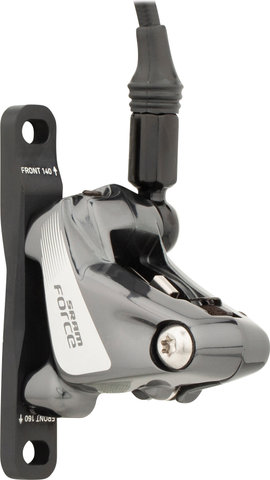 SRAM Force 1 FM Scheibenbremse hydraulisch - grey/Vorderrad/links (seitenspezifisch)