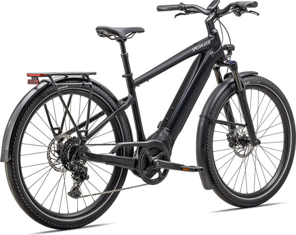 Specialized Turbo Vado 4.0 27,5" E-Trekking-Bike - gloss castblack-satin silver reflective/170,0 mm/44 mm/27,5" (650B)/S