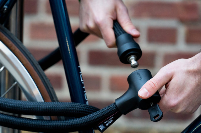 tex-lock orbit chain lock - onyx black | 100 cm