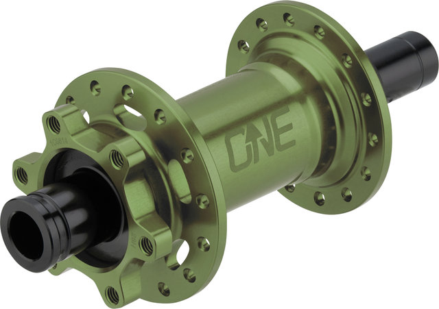 OneUp Components Moyeu arrière - dark green/sans corps de roue libre/Axe Traversant 12 mm/28