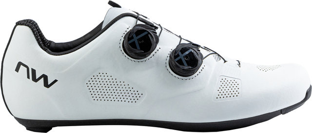 Northwave Revolution Wide Rennrad Schuhe - white-black/42